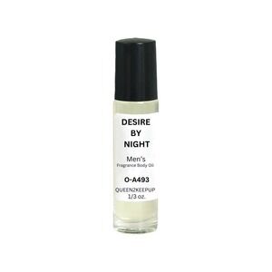 Desire By Night Men's Body Oil Warm Spicy and Seductive Masculine Roll-On